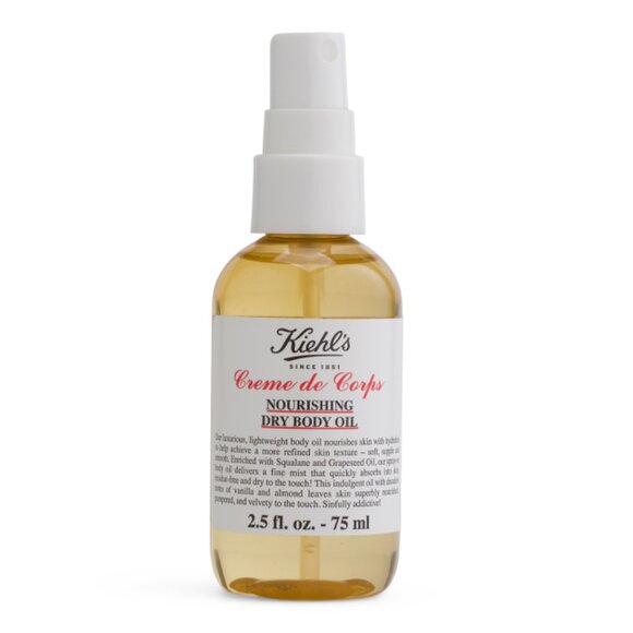 KIEHLS Clear 2.5oz Creme De Corps Nourishing Dry Body Oil - Picture 1 of 2